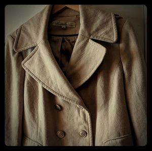 Tan Pea coat